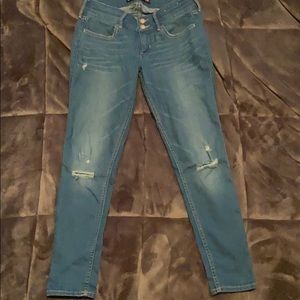 Hollister cropped jegging